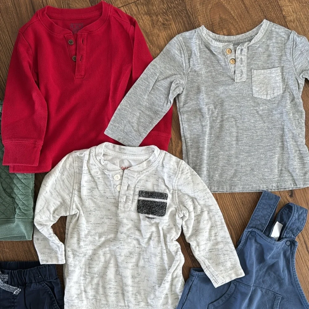 Bundle of 18 month boys clothes, Carters, H&M, Cat&Jack